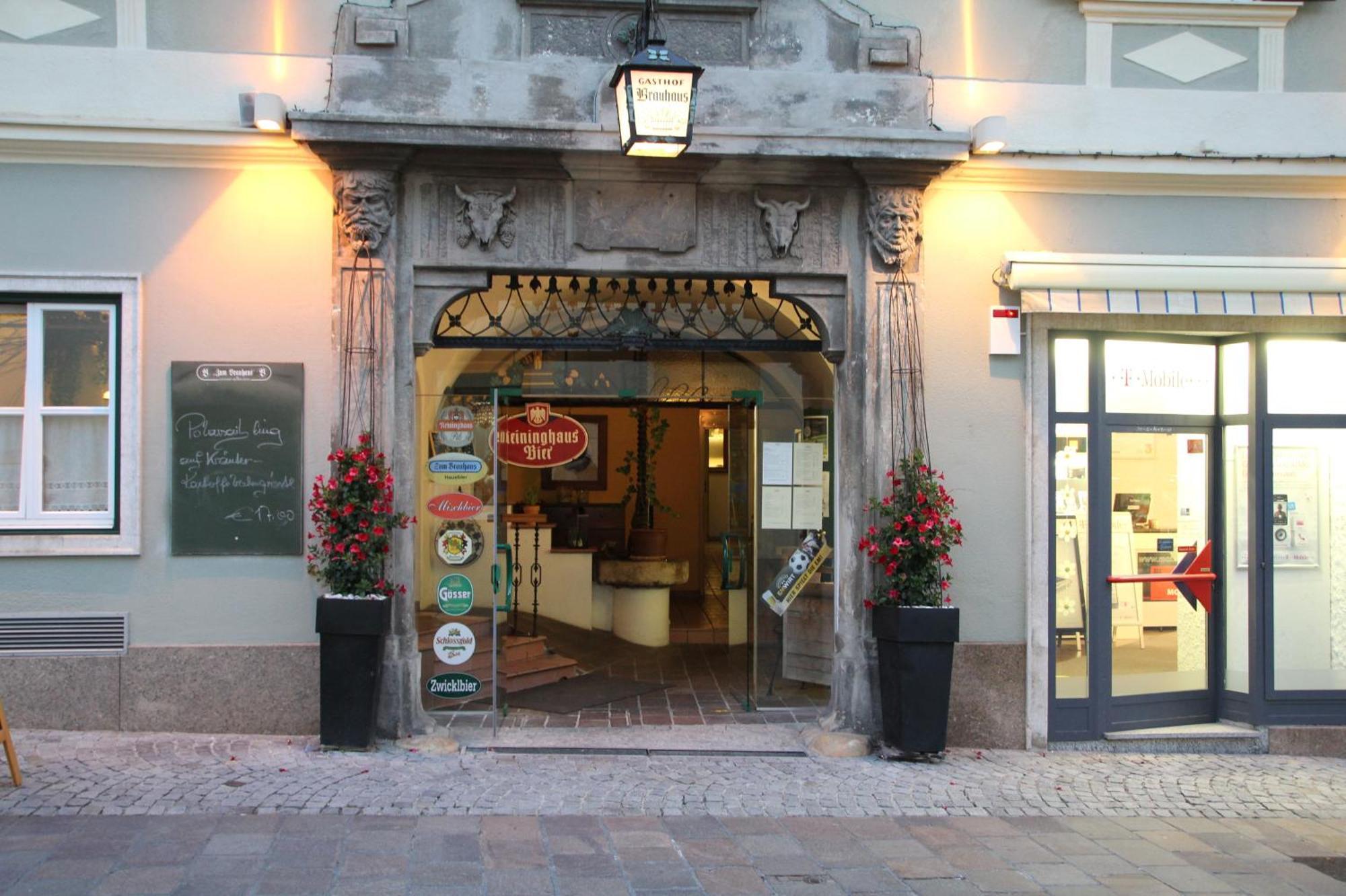 Gasthof Restaurant Zum Brauhaus 하르트베르크 외부 사진